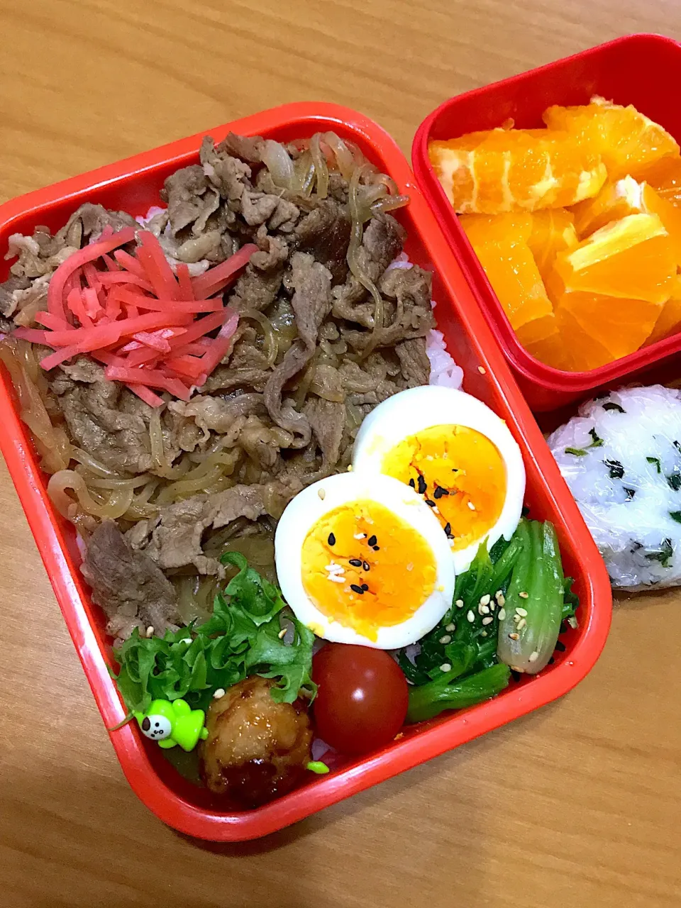 Snapdishの料理写真:すき焼き弁当|まっきんさん