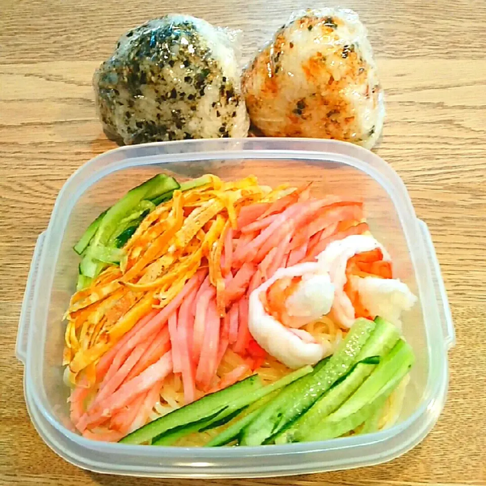 Snapdishの料理写真:冷やし中華🍱弁当|U-ko Yasutakeさん