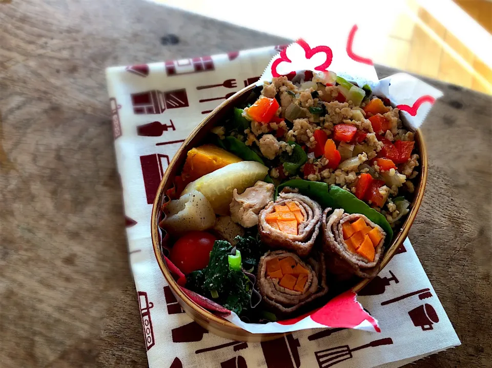 男子高校生弁当〜10|mashaさん