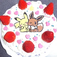 誕生日ケーキ ポケモン|Aikaさん