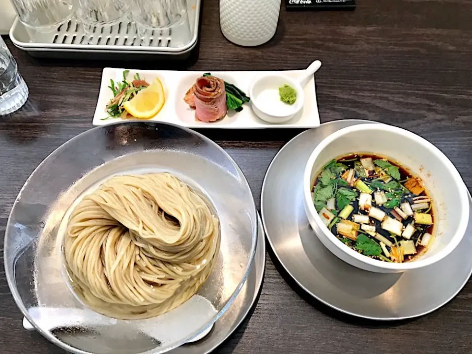 Snapdishの料理写真:✨漢の昆布水つけそば🍜✨|中さんさん