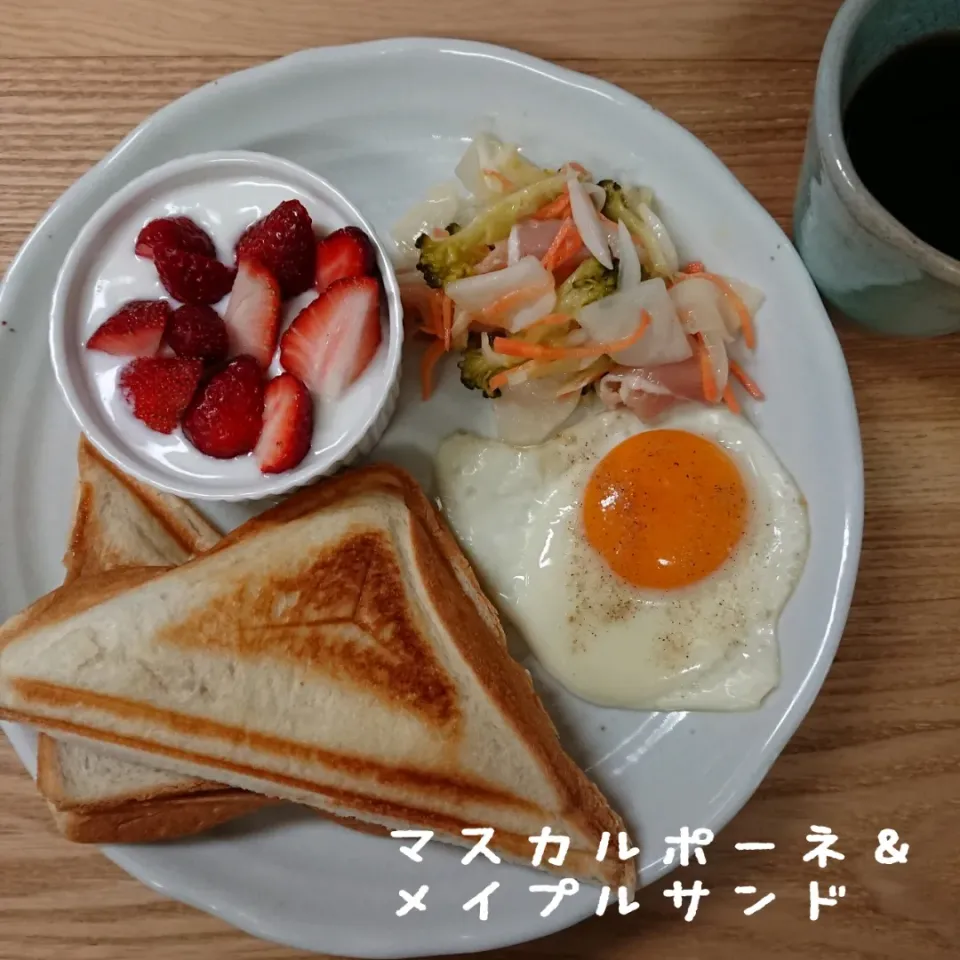 Snapdishの料理写真:朝食|まりさん