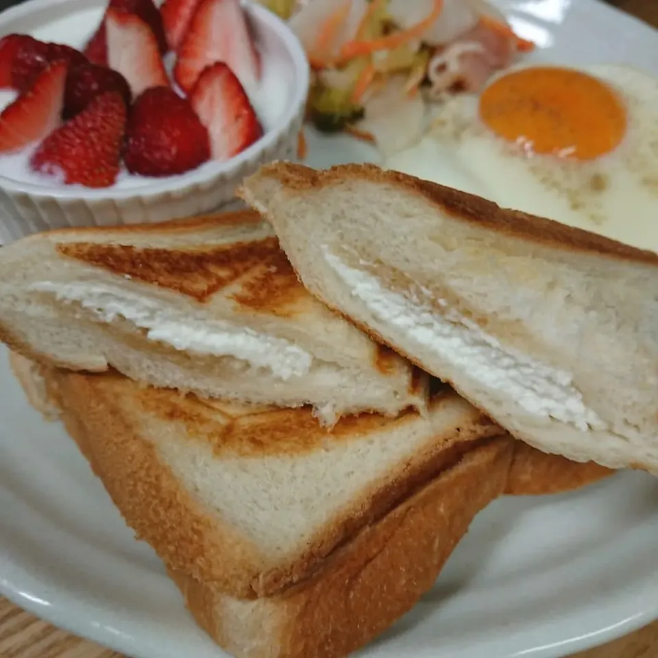 Snapdishの料理写真:朝食|まりさん