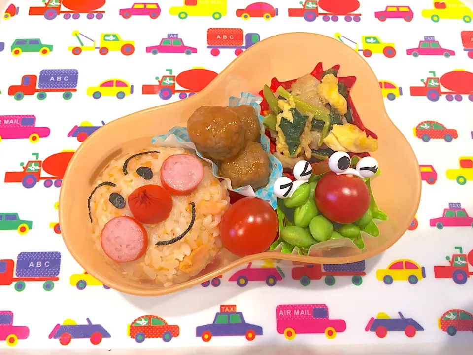 4月♡チビ助のお弁当|やまさん