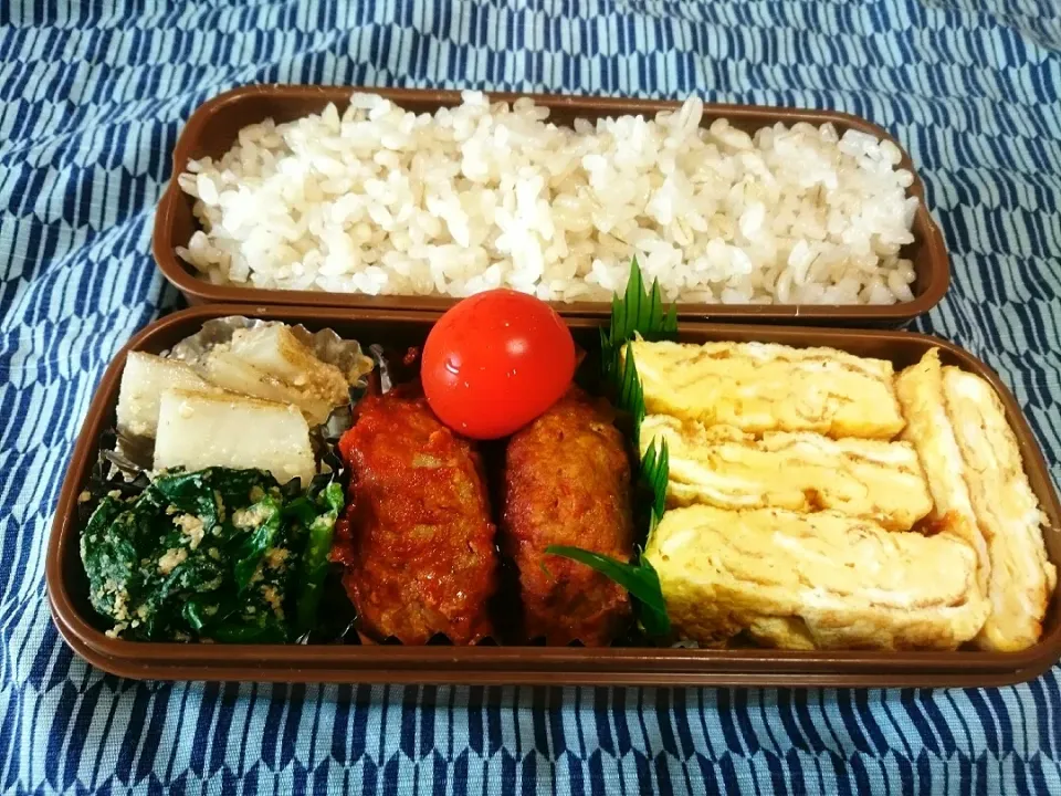 ☆今日のお弁当☆  パパのお弁当作り始めました。|hamamaさん