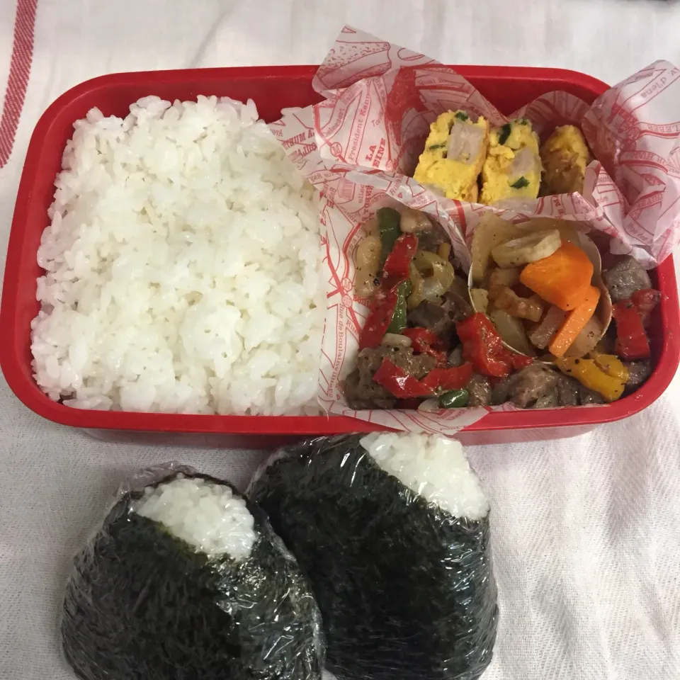 Snapdishの料理写真:男子高校生弁当No.582・今日も感謝弁当|mickyさん