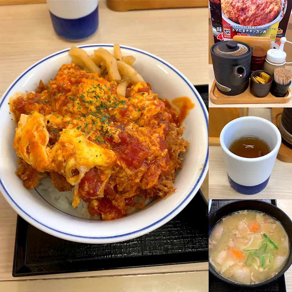 トマ🍅たまチキンカツ丼
とん汁小|るみおんさん