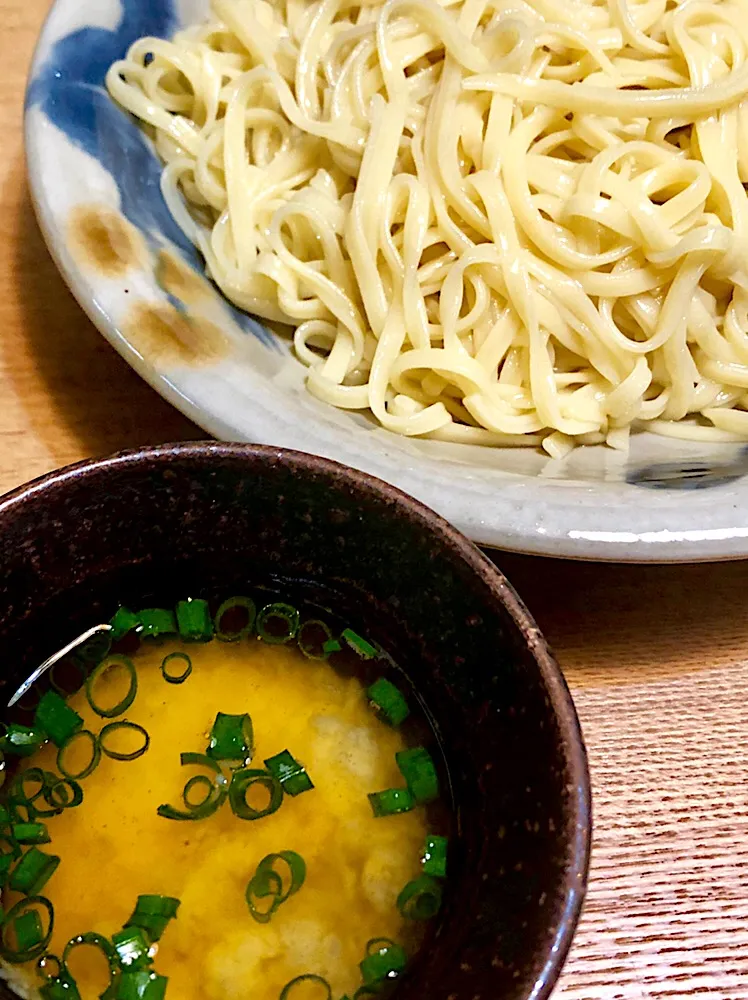 沖縄そば つけ麺仕立
つけ出汁には山芋をすりおろしてツルッと！|kctreeさん