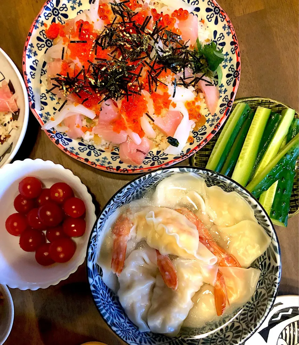 Snapdishの料理写真:こどもの日メニュー🎏|はるちるさん