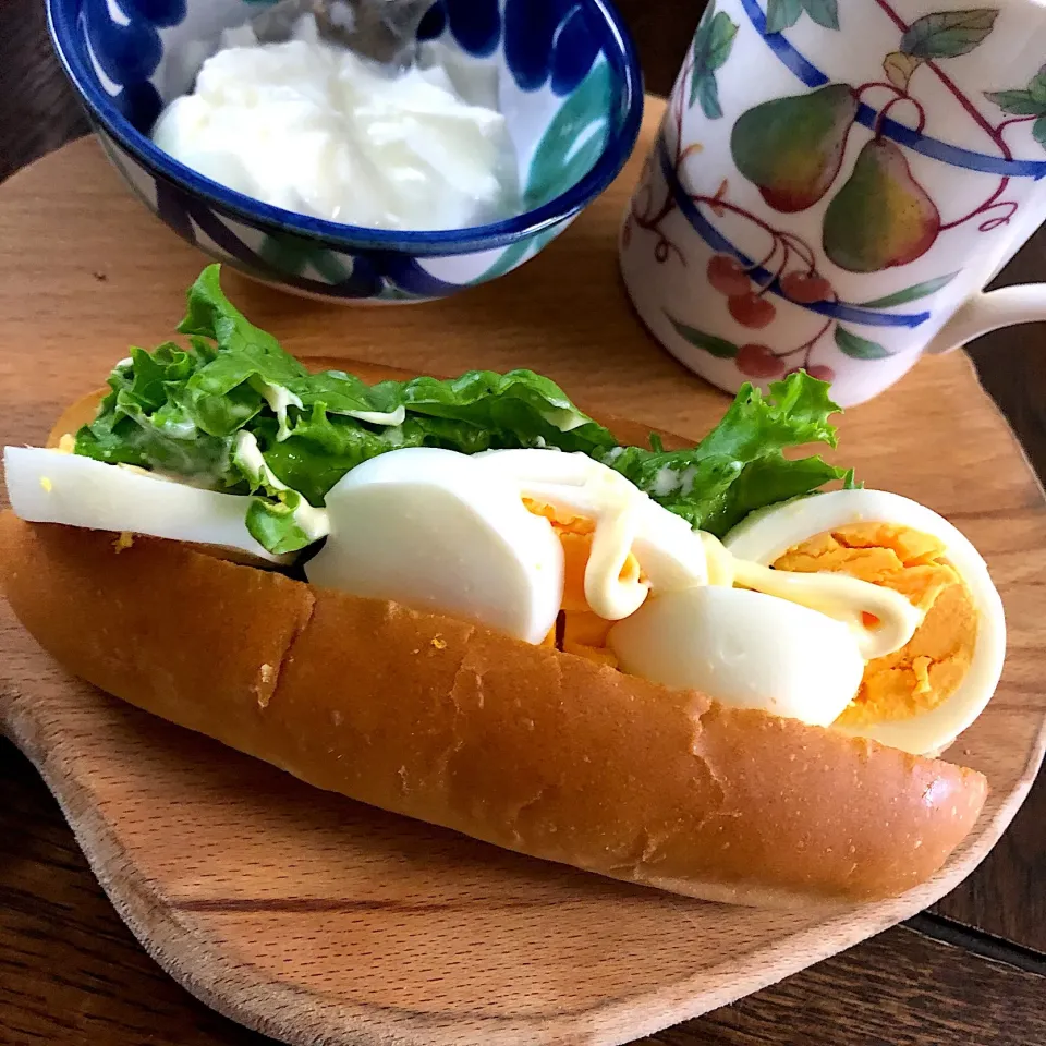 Snapdishの料理写真:朝ごぱん(ﾟ∀ﾟ)|nao子さん