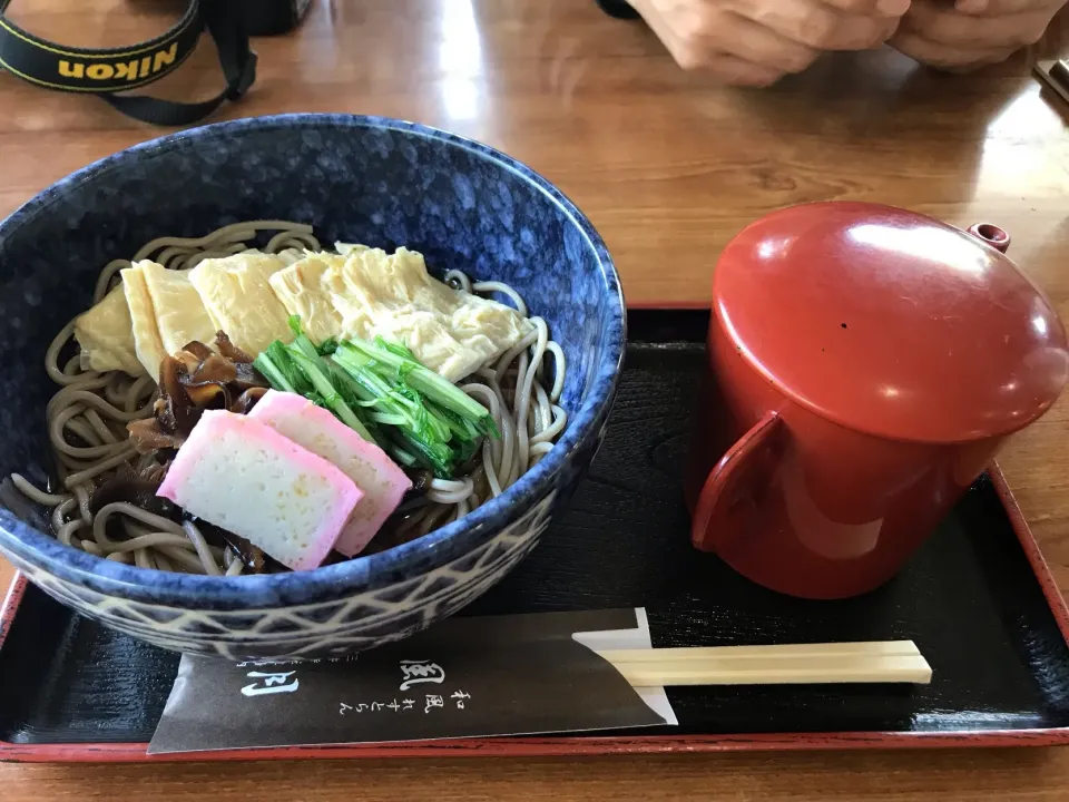 Snapdishの料理写真:5月11日お昼ご飯。西国三十三所第14番札所三井寺前で生ゆば蕎麦。|あやさん