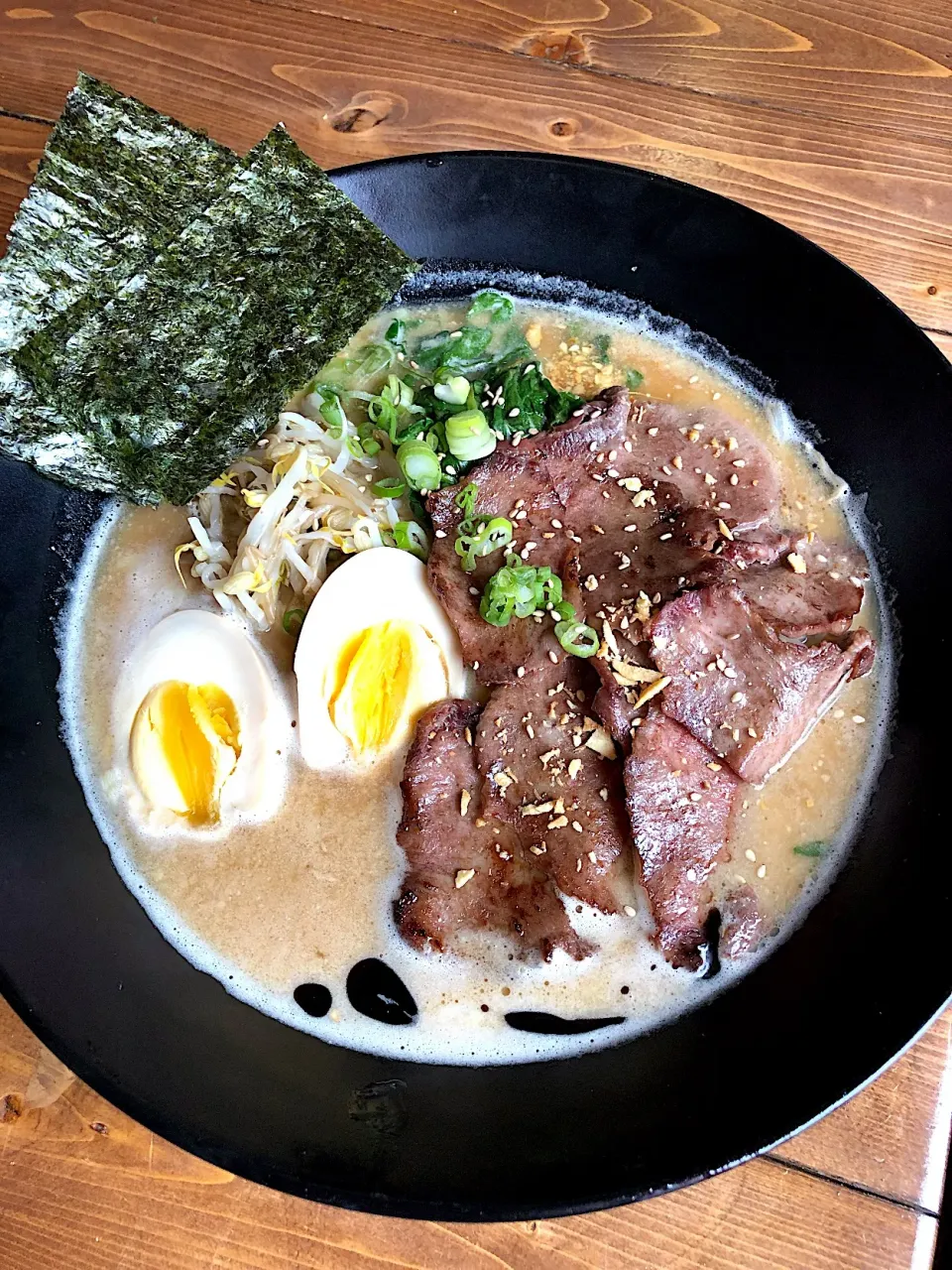 牛タンラーメン|ヤスクスさん