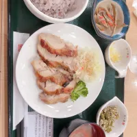 Snapdishの料理写真:鶏肉の香味焼き🐔〜735kcal|くまお.comさん