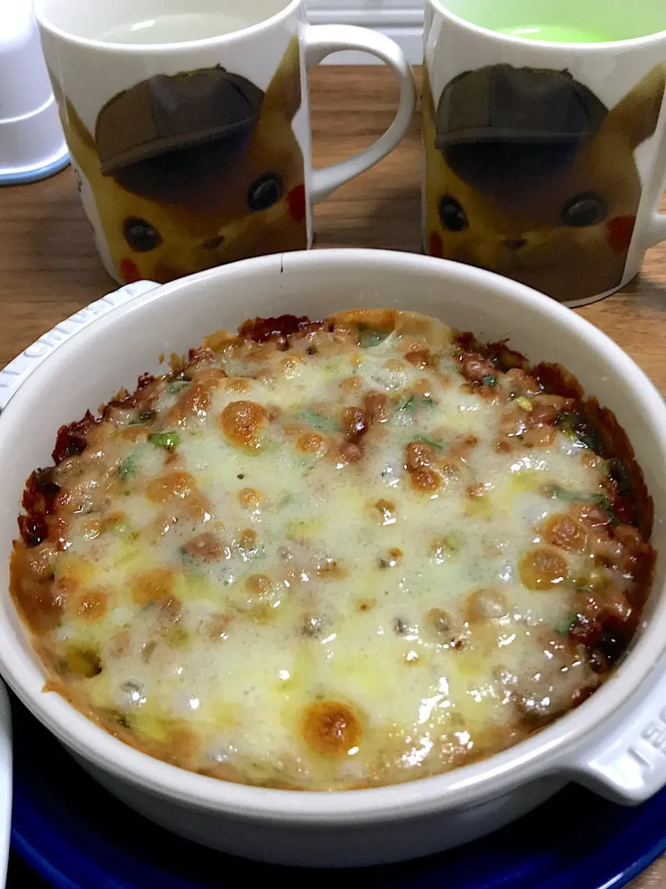 納豆の味噌チーズ焼き|aicooさん