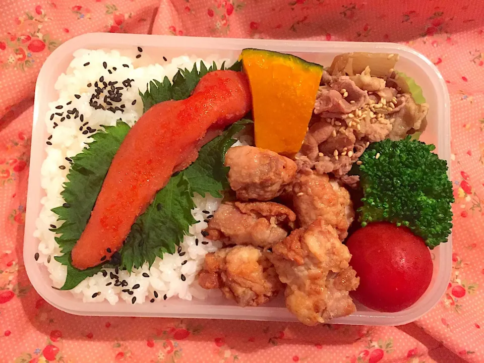 Snapdishの料理写真:2019年5月12日
旦那さんのお弁当🍱👨‍✈️👨‍🔧👷🏻‍♂️🚊❤️💞💪🏼🤟|Kodomo Cookingさん