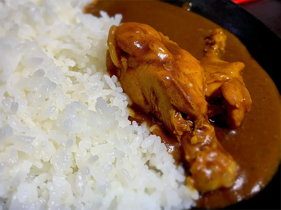 骨つき鶏肉のカレーライス|田中トムさん