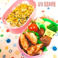 Snapdishの料理写真:遠足お弁当|aibon's kitchenさん