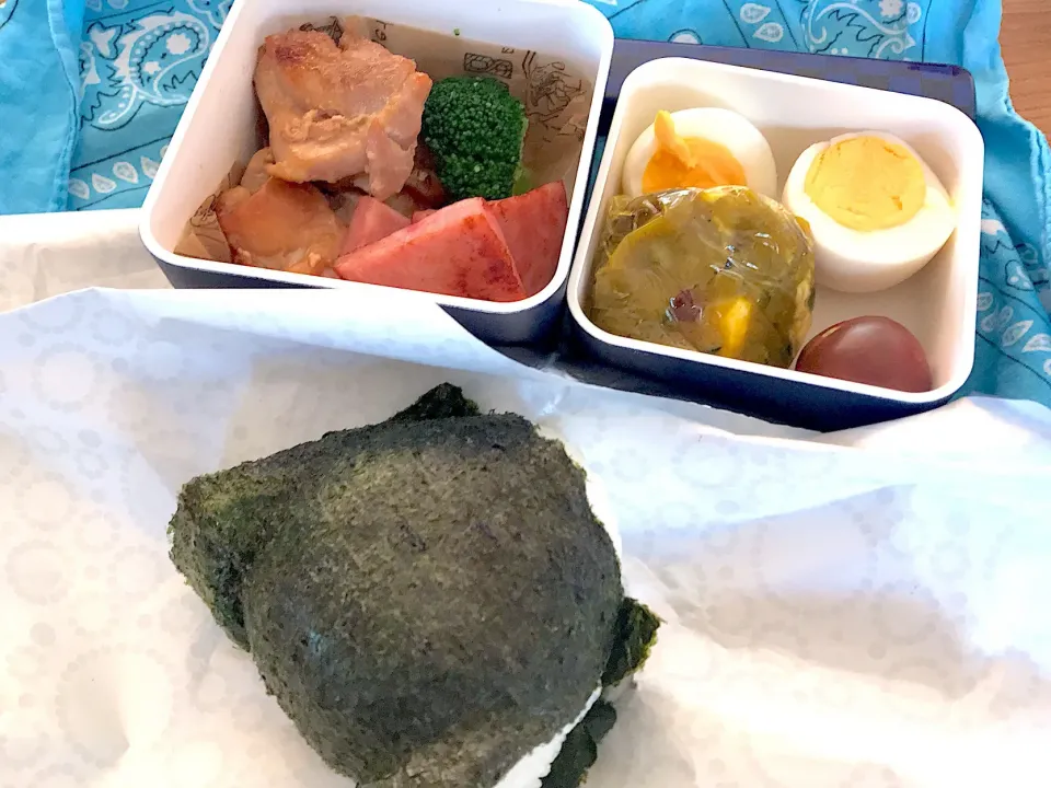 Snapdishの料理写真:20190512 サッカー部高体連 少食男子お弁当|りゅうささん