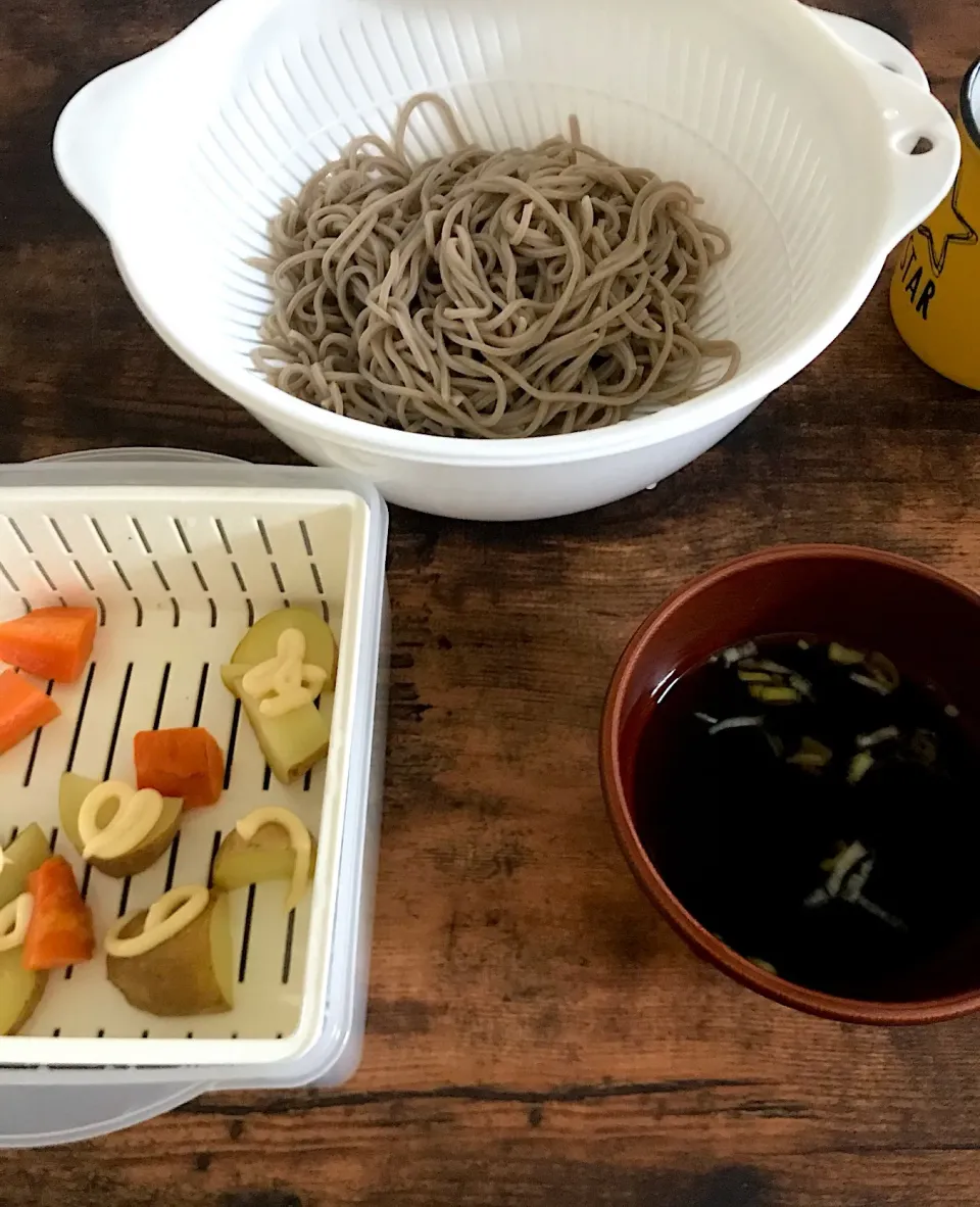 ズボラ男子の料理成長記
ざるそば
温野菜|ズボラさん