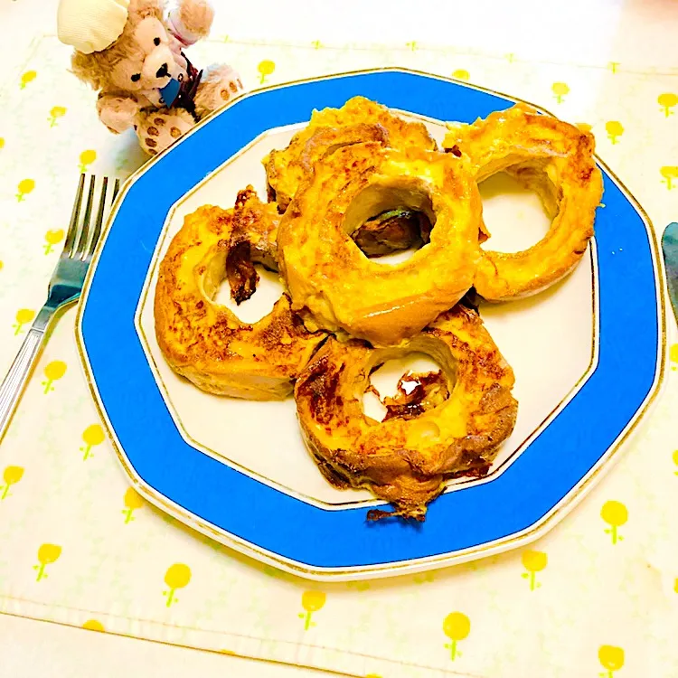 車麩フレンチトースト🍩🌼|えまむらさん