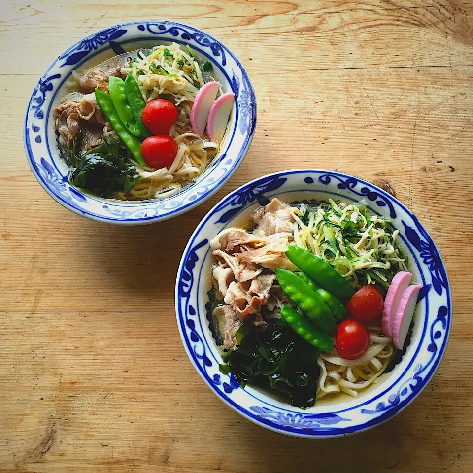 日曜日の昼ごはん‼︎ 12 May
 #日曜日  #日曜日の昼ごはん  #うどん  #稲庭うどん  #ぶっかけうどん  #冷しゃぶうどん  #野菜たっぷり  #ふたりごはん  #ふたりぐらし|Yoshinobu Nakagawaさん