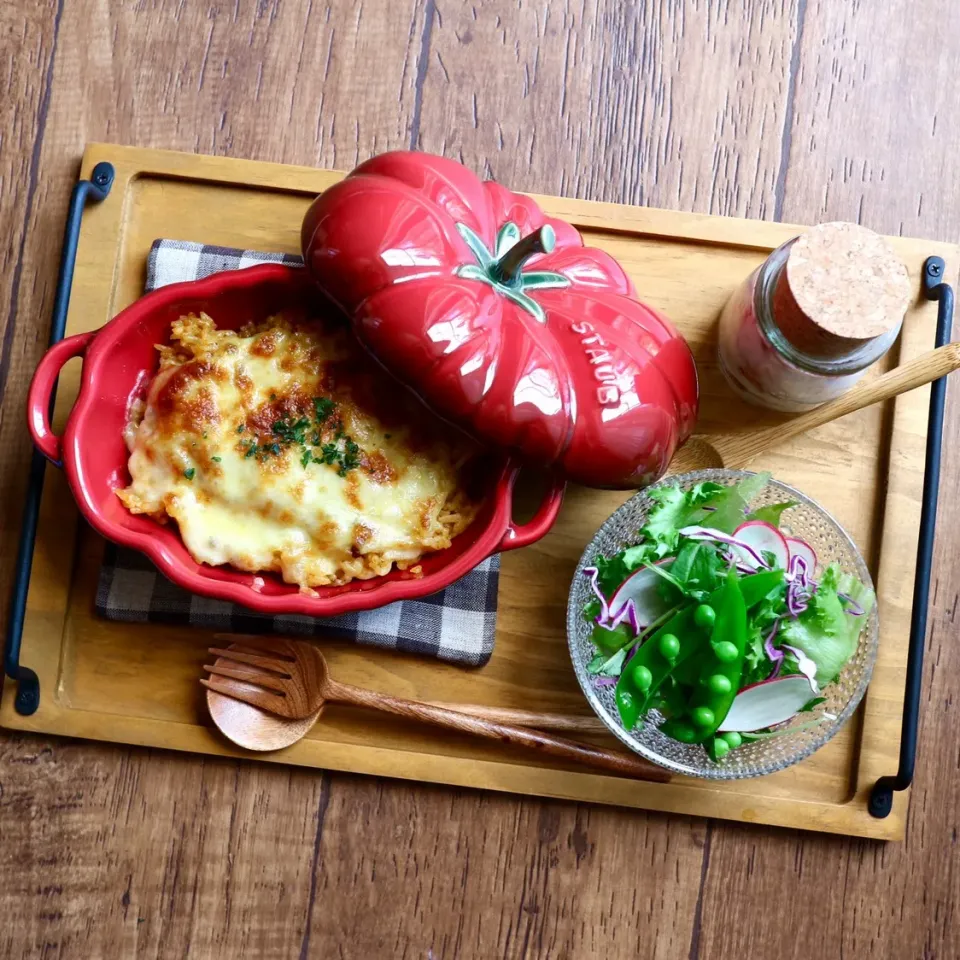 カレードリアでお昼ごはん|hiroさん