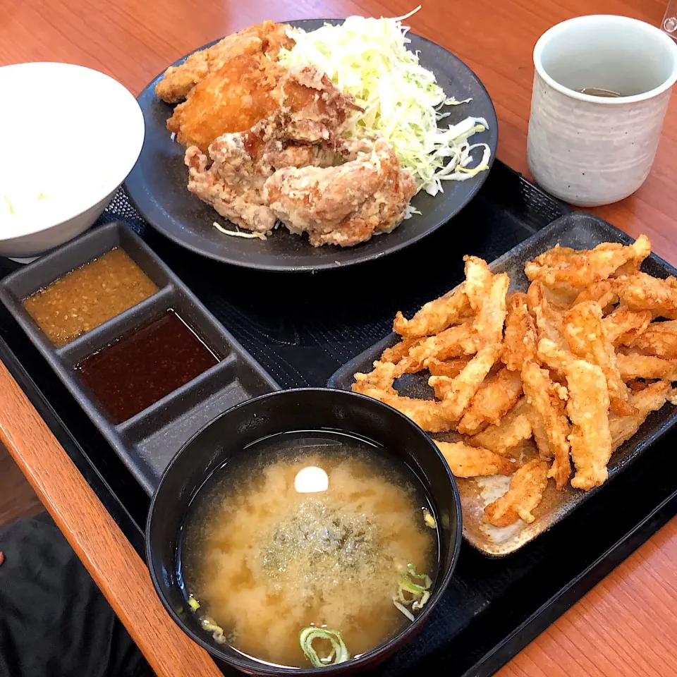 からやま  昆布からあげ 合盛り定食|すずちゅんさん