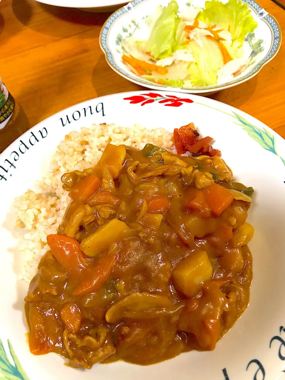 娘が作ったカレーライス🍛|harutomomamaさん