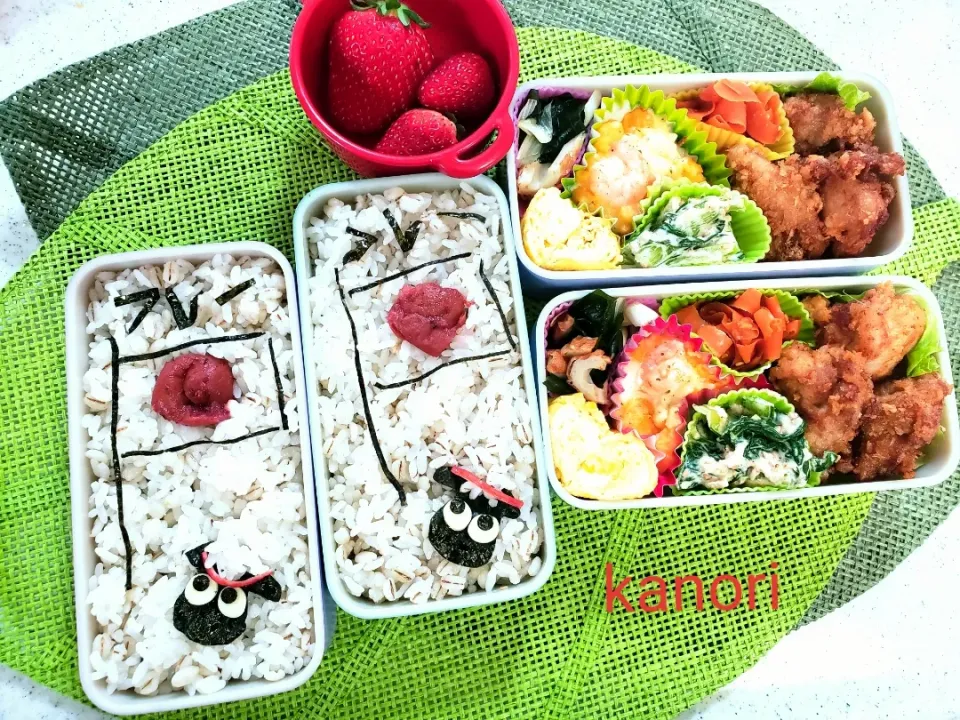 Snapdishの料理写真:バレーボール応援弁当　#日の丸弁当|かのりさん