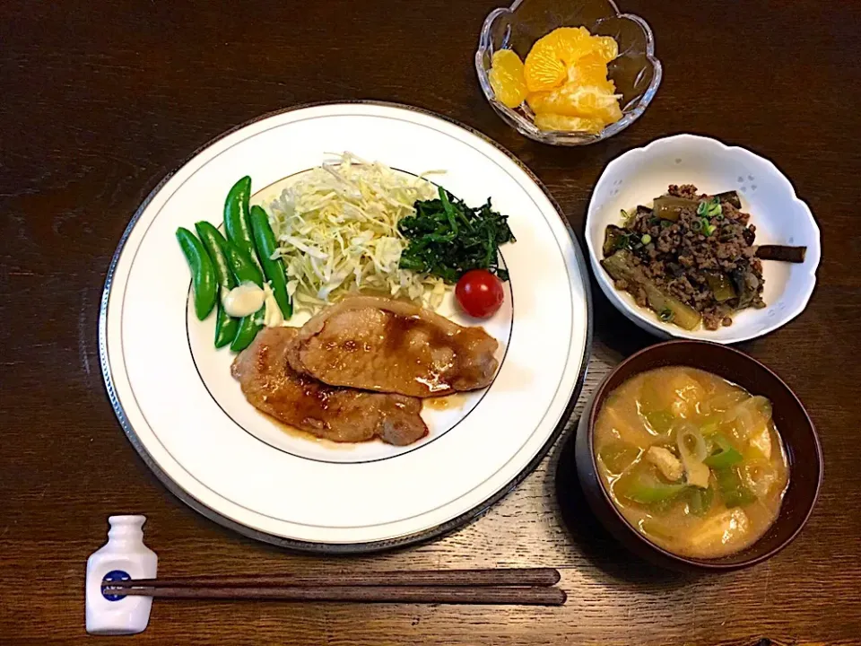 生姜焼き定食|カドラさん