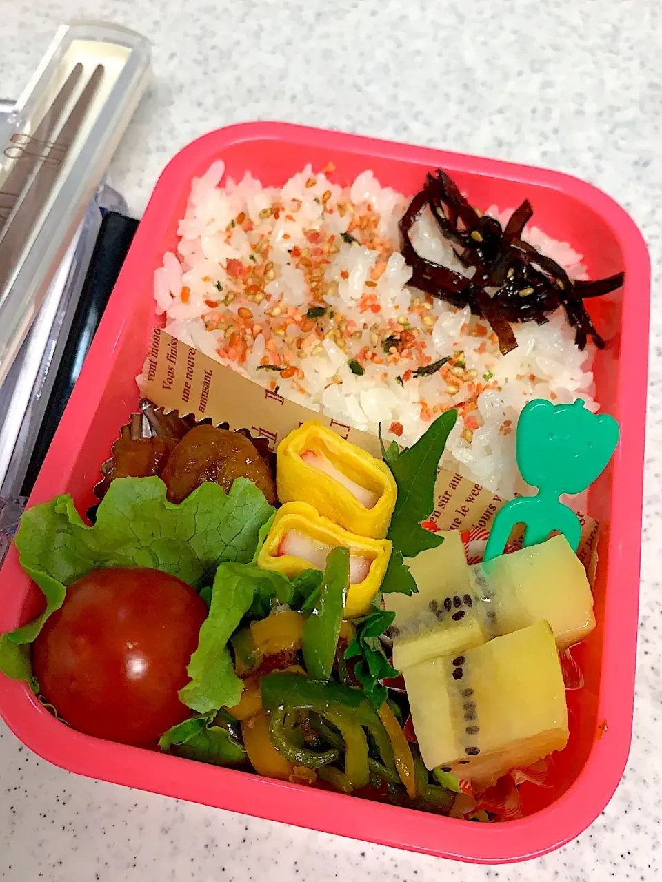 今日のお弁当 #女子高生のお弁当|料理嫌いなおかあさんさん