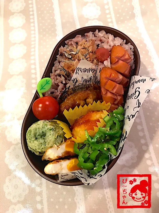 Snapdishの料理写真:次女の高校生弁当😊335日目|☆ぴ〜ちゃん☆さん