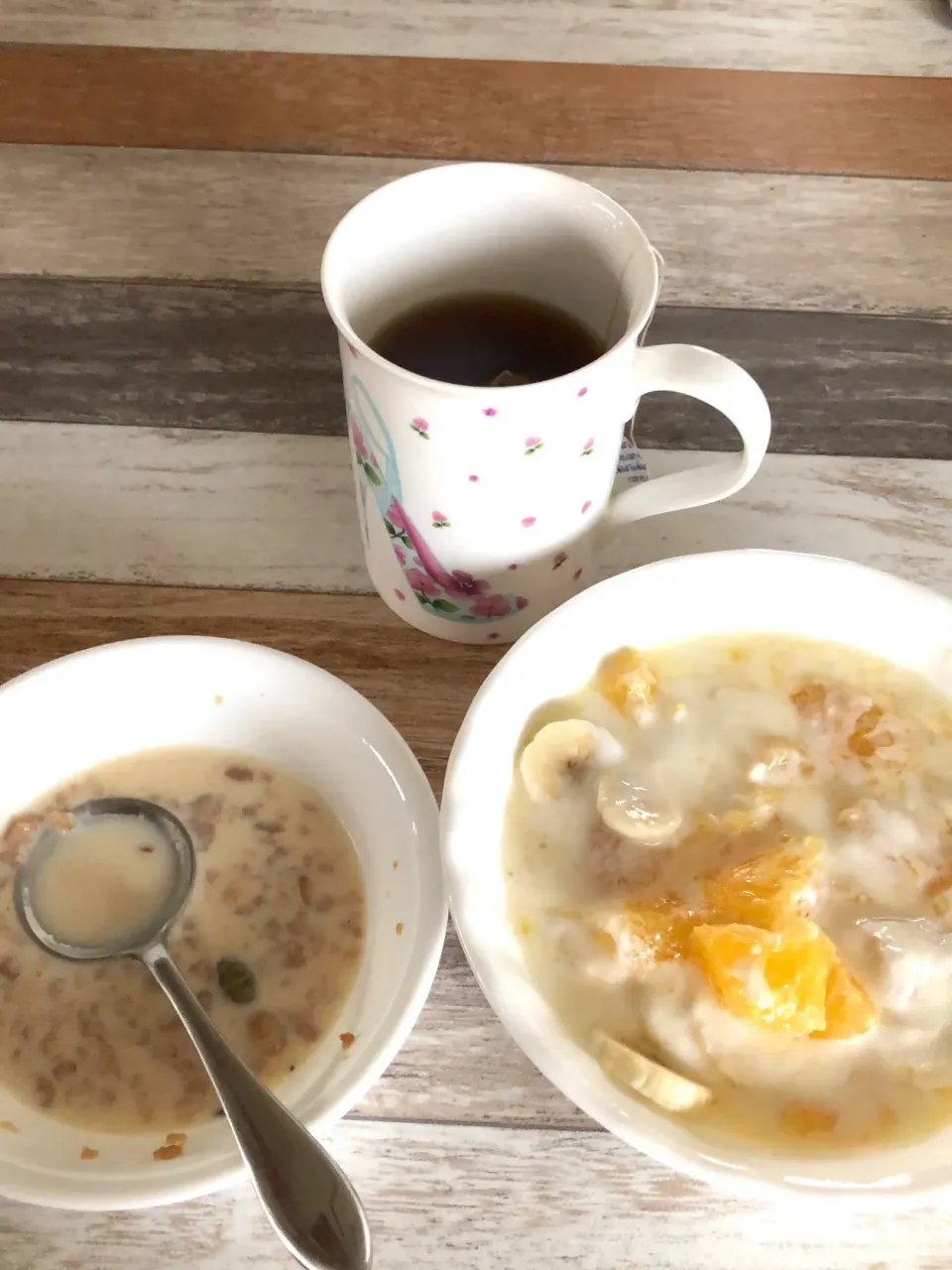 Snapdishの料理写真:いつもの朝食|ごろごろさん