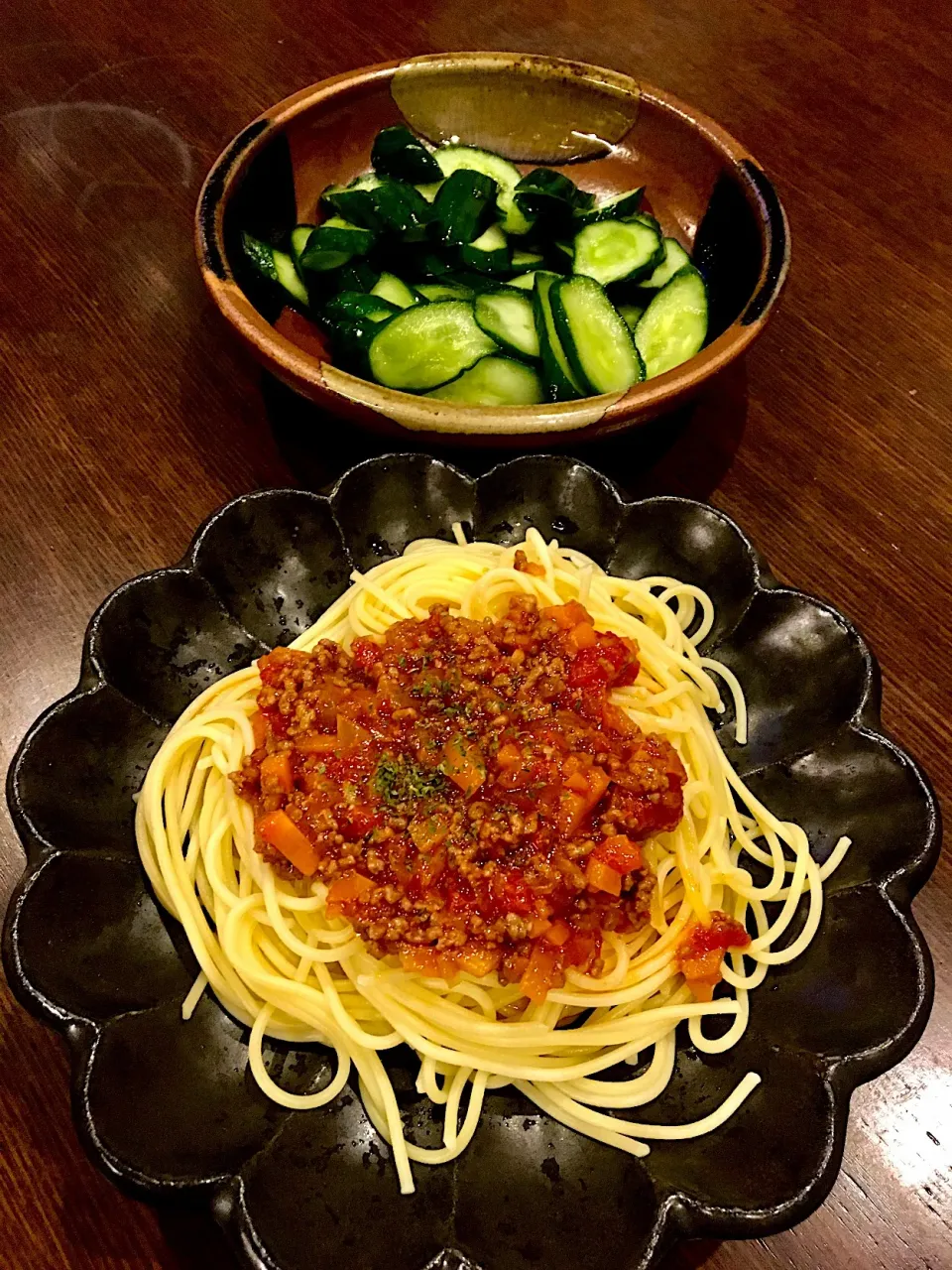 子供料理
りな作🍴💓きゅうりの漬物
ゆあい作🍴💓ミートパスタ|ともさん