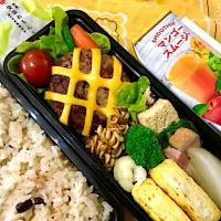 Snapdishの料理写真:パパと男子高校生のお弁当|マリリンさん