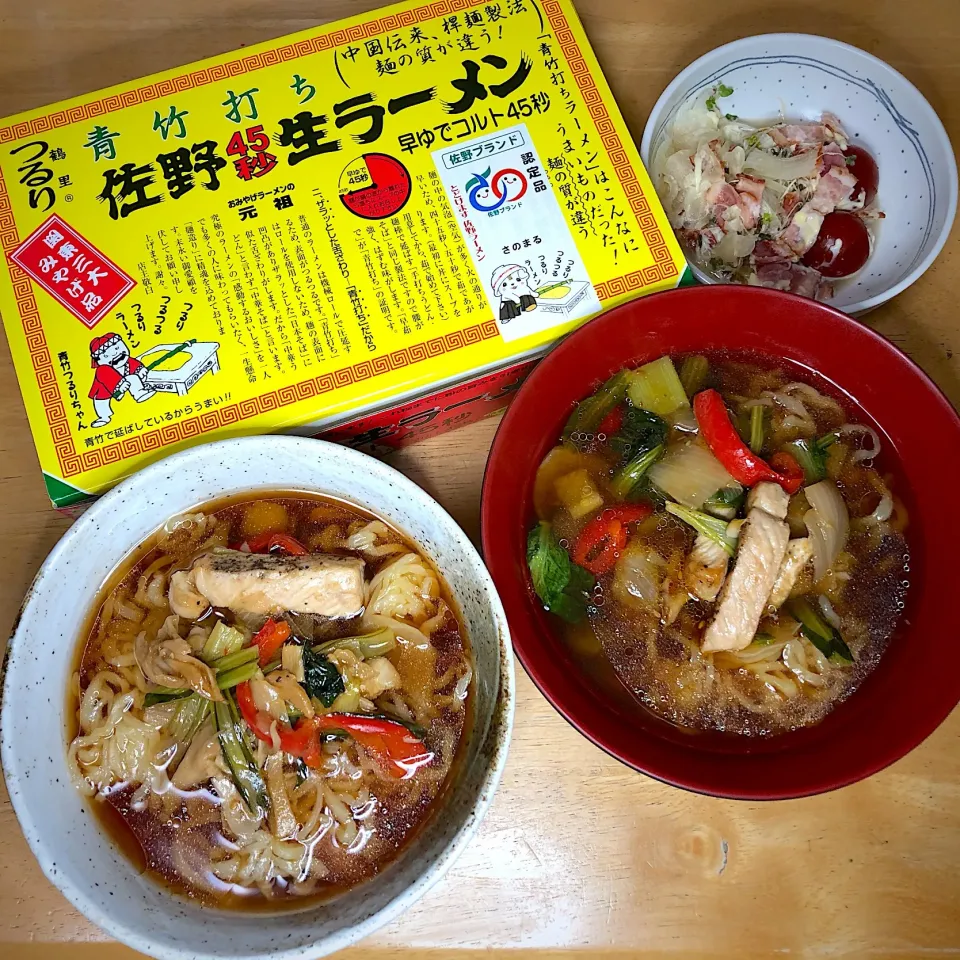 Snapdishの料理写真:佐野ラーメン🍜🍜🍥|Makokoさん