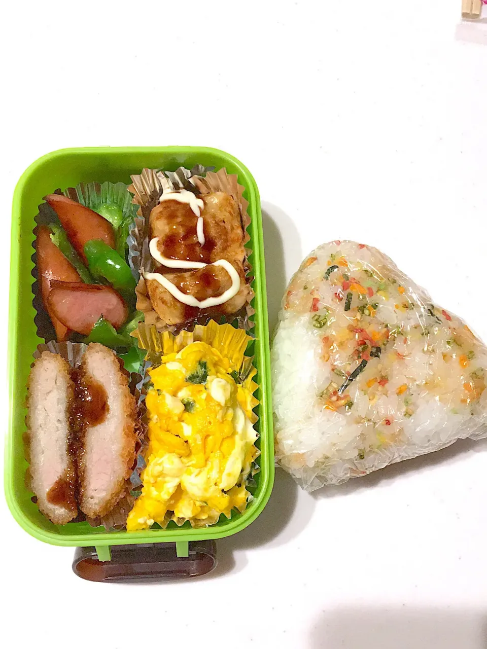 Snapdishの料理写真:5/14旦那さん弁当|あーさん