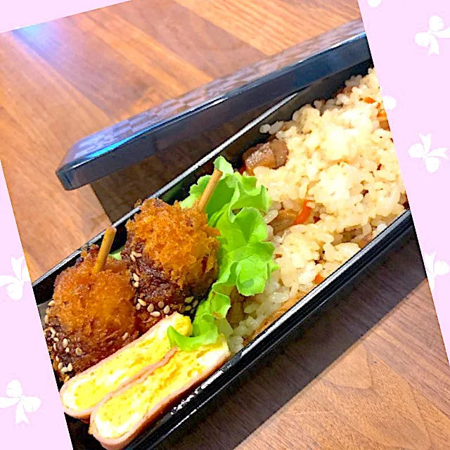 捕食の寿がきや五目ごはん弁当❤︎|ryosanさん