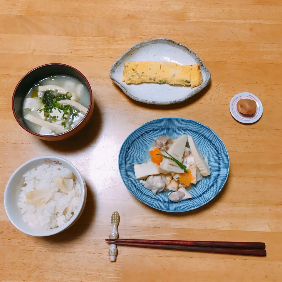 たけのこと厚揚げの煮物|ちゃみこさん