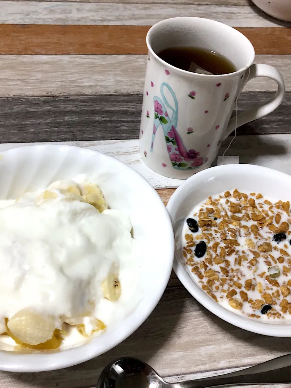 いつもの朝食|ごろごろさん