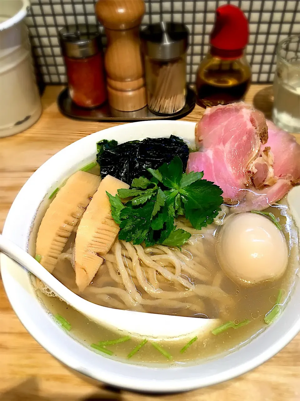 味玉貝塩ラーメン|うみんちゅさん