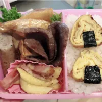 Snapdishの料理写真:ちびすけ弁当|かつさん