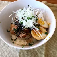 豚の角煮丼！|たまごさん