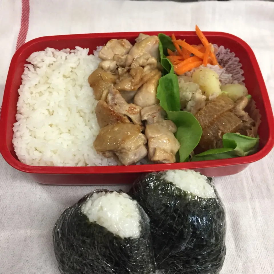 Snapdishの料理写真:男子高校生弁当No.586・今日も感謝弁当|mickyさん