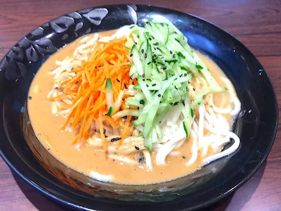 Black sesame honey noodles|Sky Blueさん