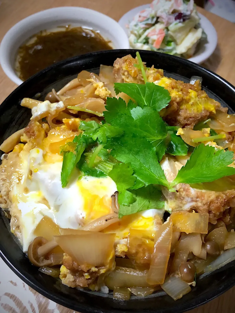 きのこ入りチキンカツ丼|ミウトおかんさん