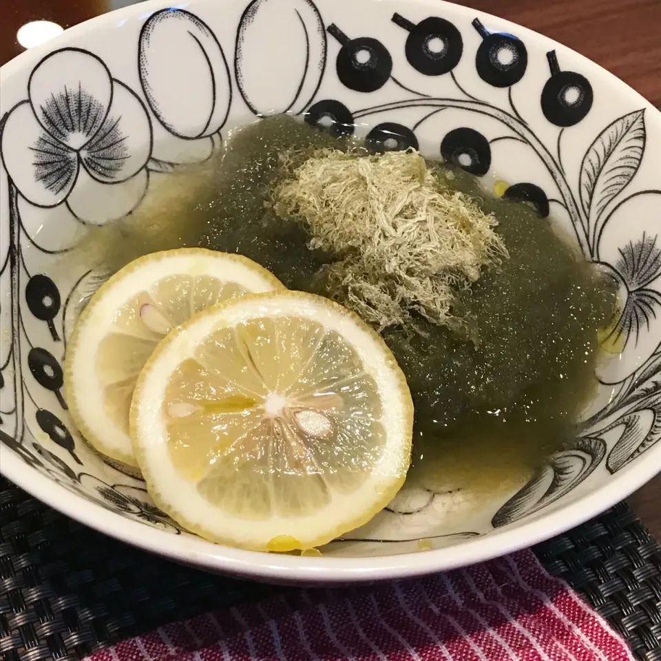 Snapdishの料理写真:おぼろ昆布のスープ|麻紀子さん