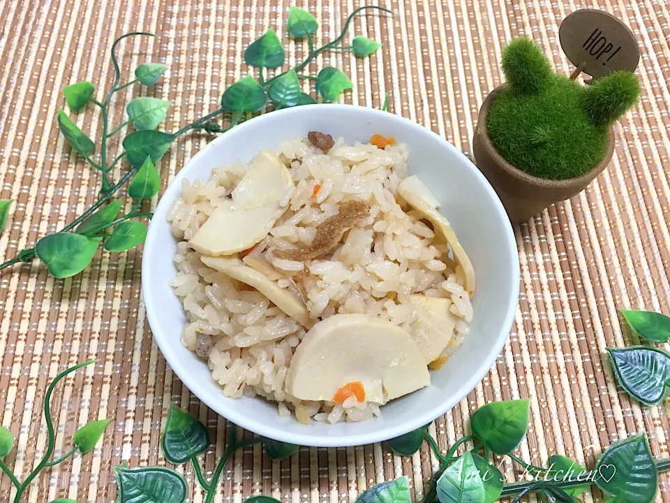 たけのこご飯😊🎍|あみさん