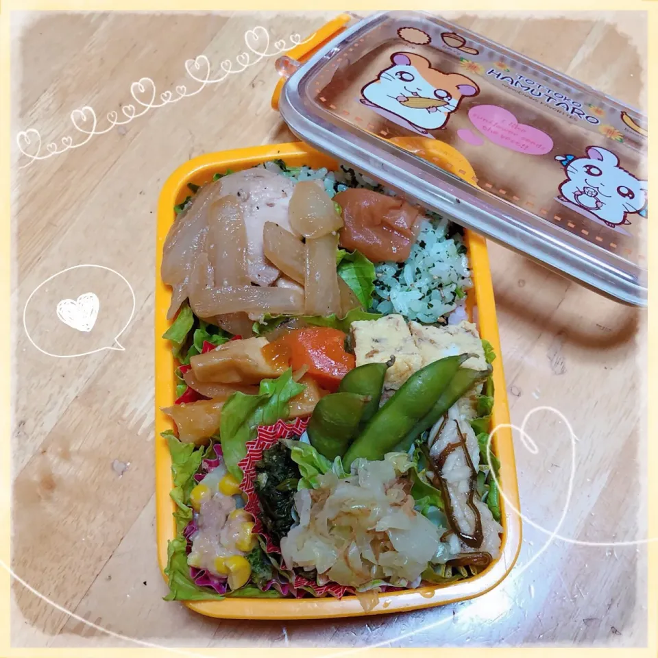 ５／１５ ｗｅｄ
鶏の柚子胡椒焼き弁当🍴＊○°|rinaronarさん