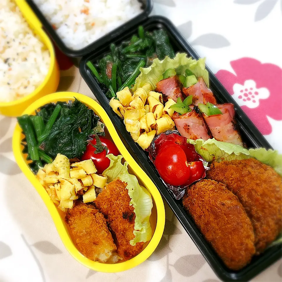 男子お弁当❁¨̮
 #手作り弁当 
 #男子高校生弁当 
  #お弁当記録|ゆめぴりかさん